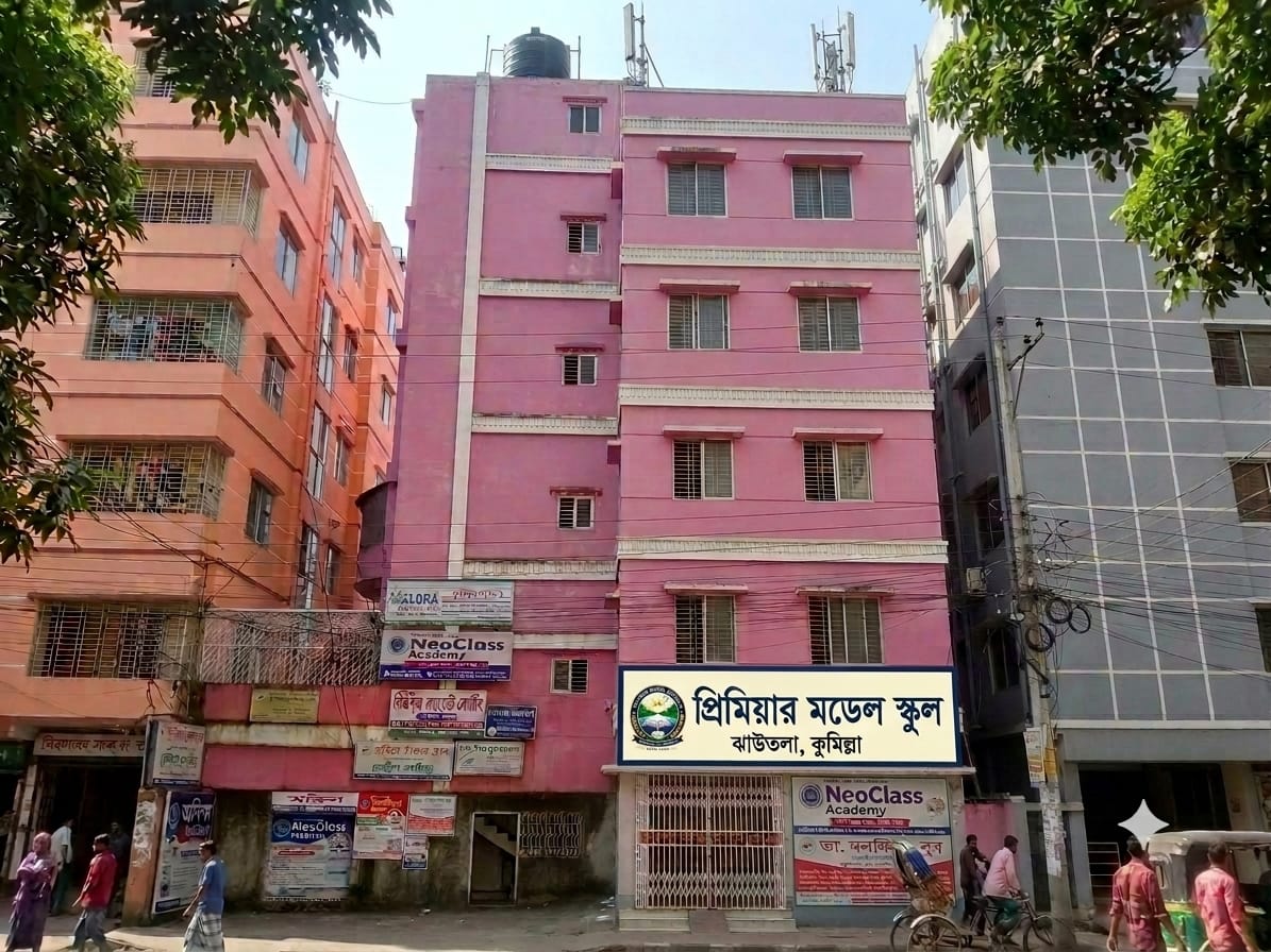 মনোরম ক্যাম্পাস ও প্রধান প্রশাসনিক ভবন